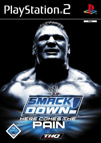 WWE Smackdown Here Comes the Pain box art for Playstation 2